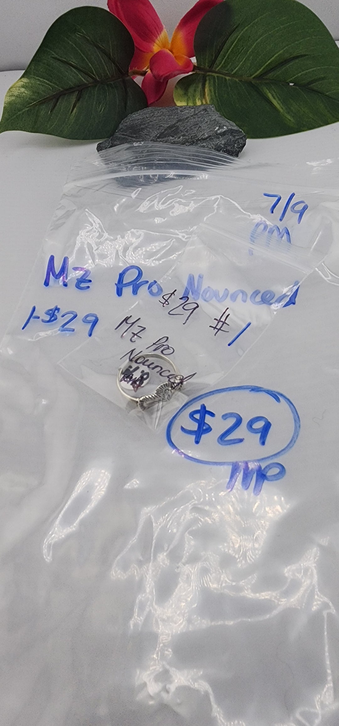 PM SHOW 48HR - RESERVED FOR: Mz Pro Nounced - 7/9/2025 FL tiktok Live Show - 1 Sterling Silver Items