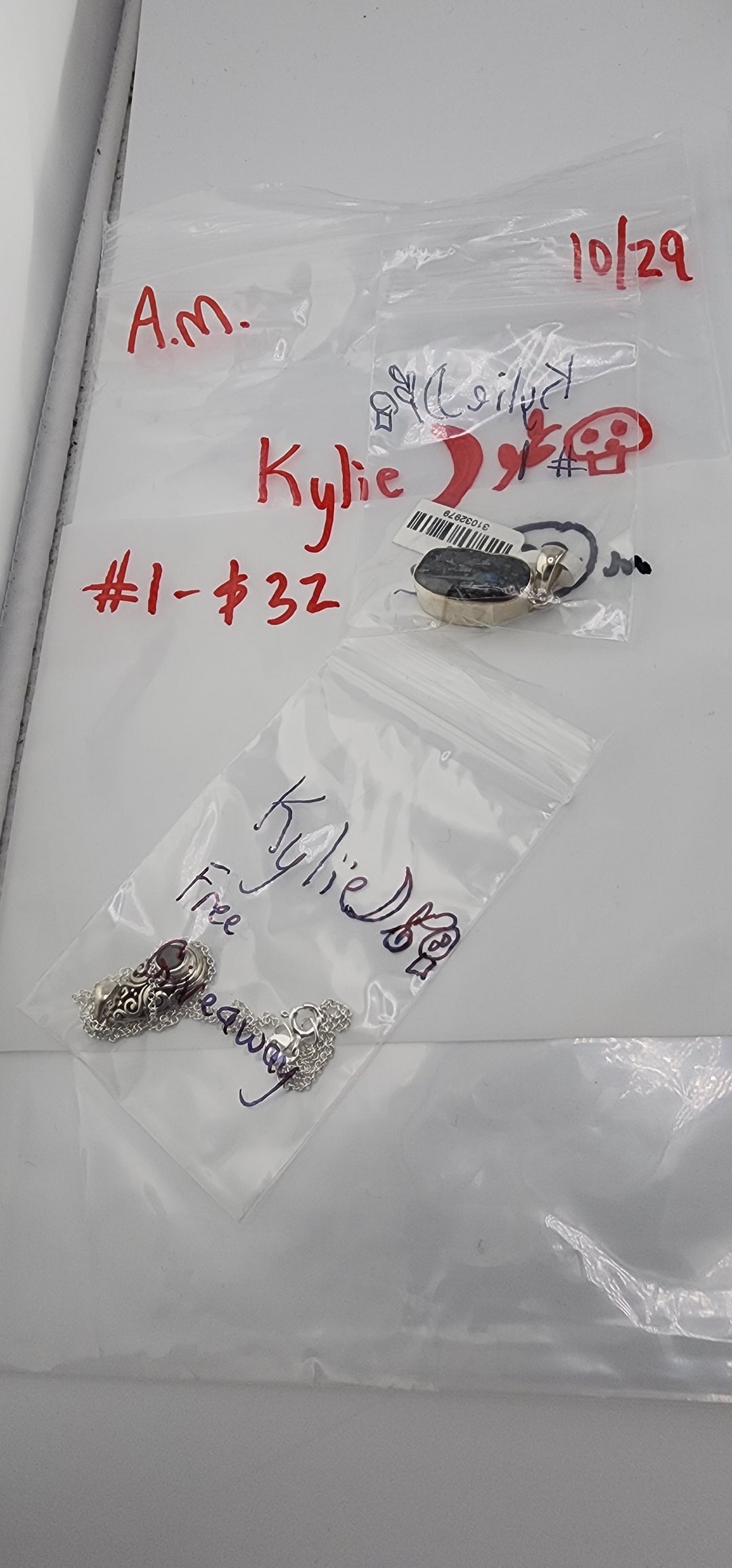AM SHOW 48HR RESERVED FOR: Kylie 🌙🌿🍄10/29/2025 FL tiktok Live Show -   Sterling Silver Items