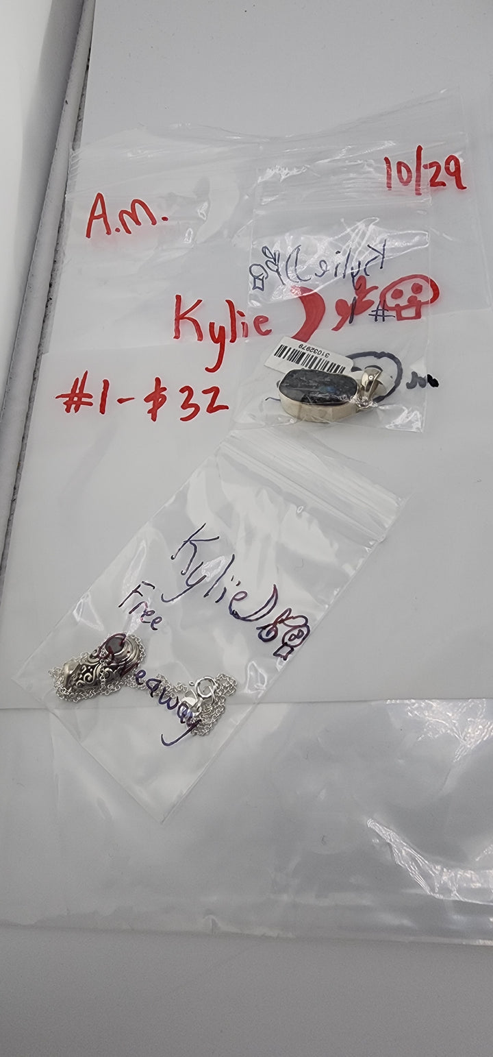 AM SHOW 48HR RESERVED FOR: Kylie 🌙🌿🍄10/29/2025 FL tiktok Live Show -   Sterling Silver Items
