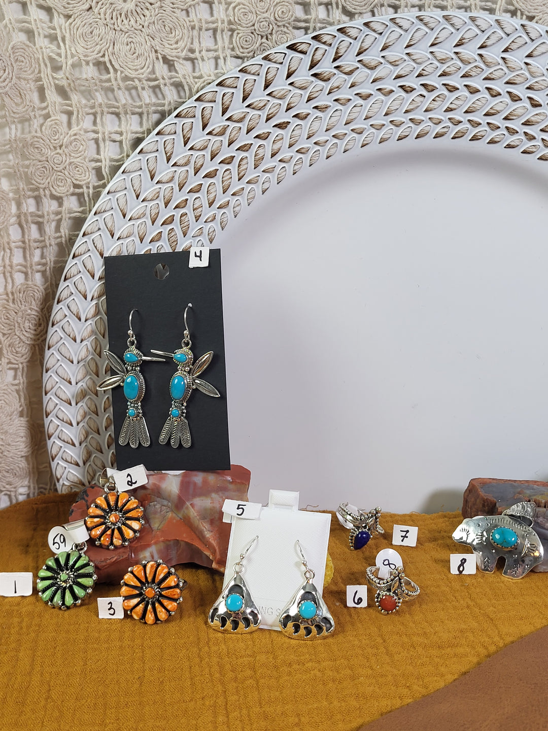 RESERVED FOR: Mtnbluejeans 8/31/2024 - 8 Sterling Silver Items