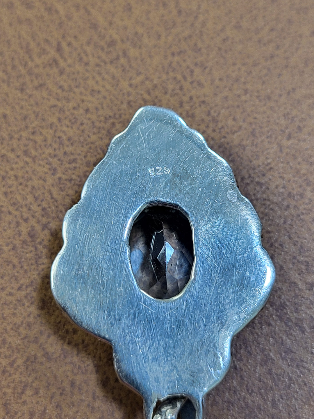 Natural Topaz Pendant 925 Sterling Silver