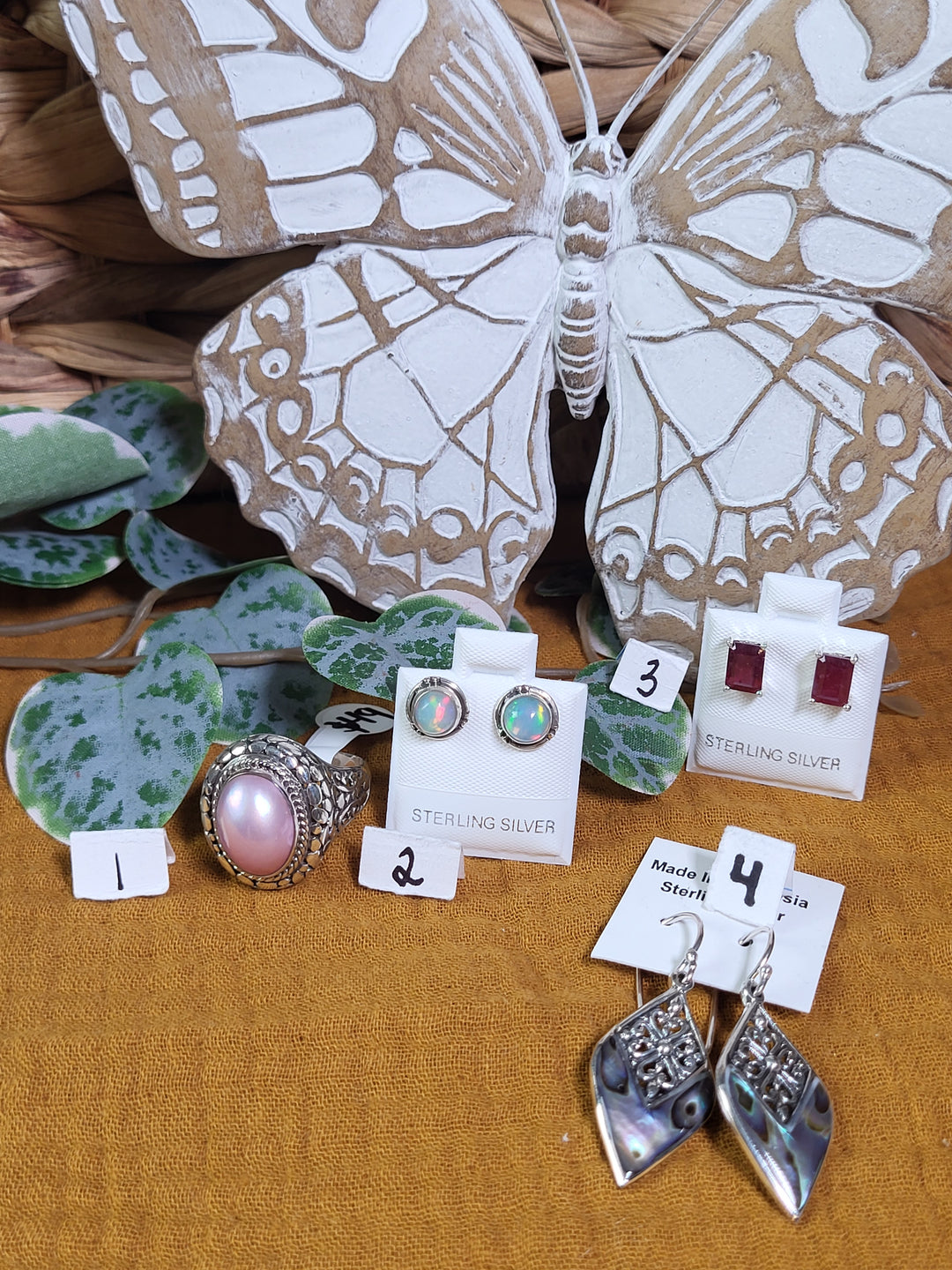 RESERVED FOR: canns11 8/24/24- 4 Sterling Silver Items