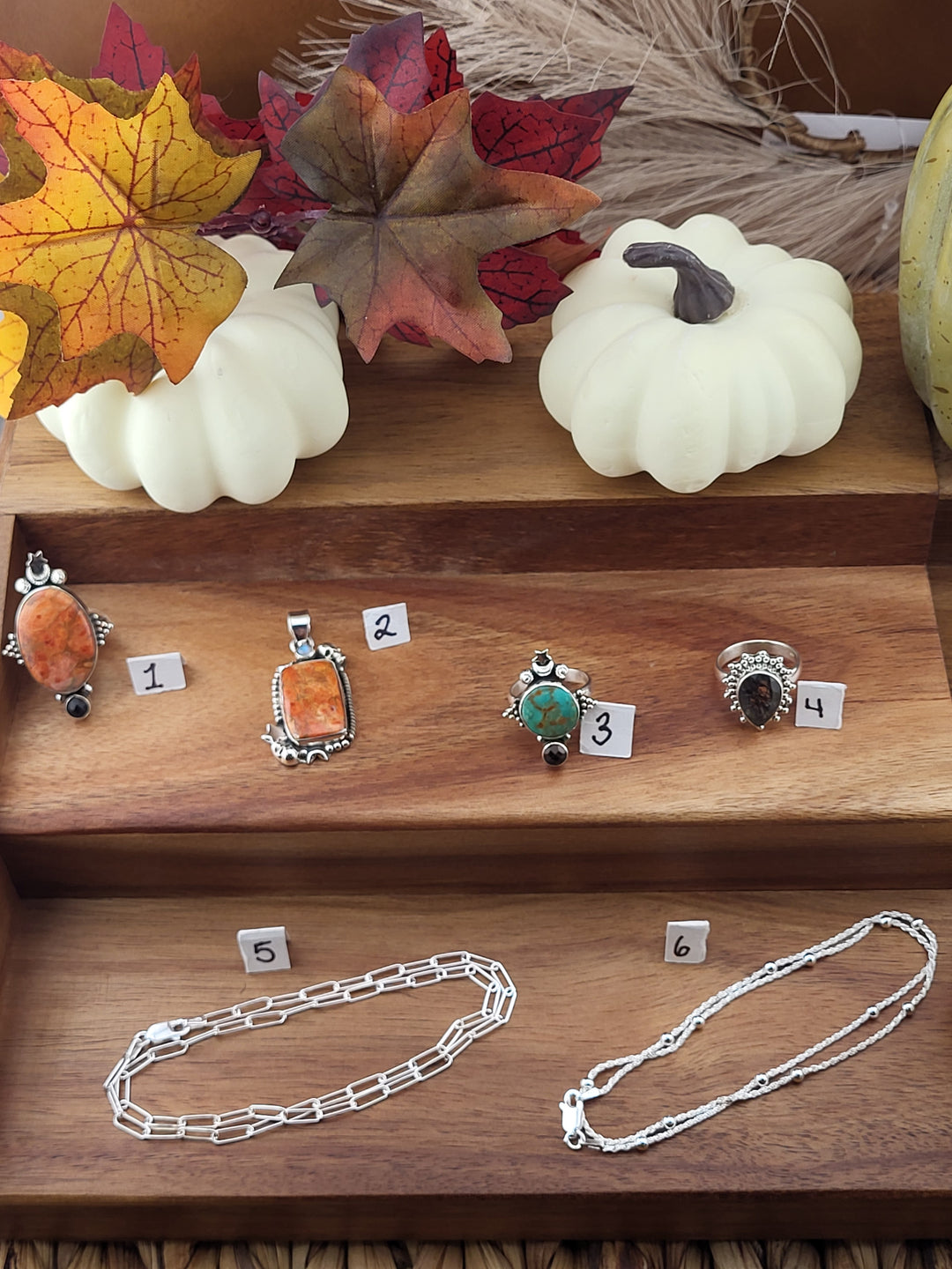 RESERVED FOR:  Anne Marie - 10/02/2024 - 6 Sterling Silver Items