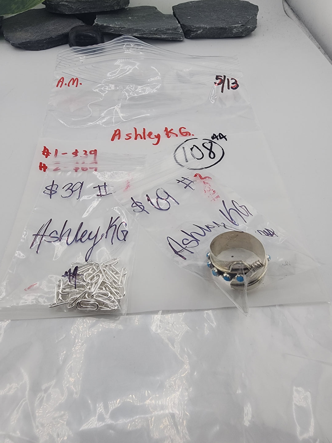 Ashley KG.- 5/13/26 - 2 925 Sterling Silver Items