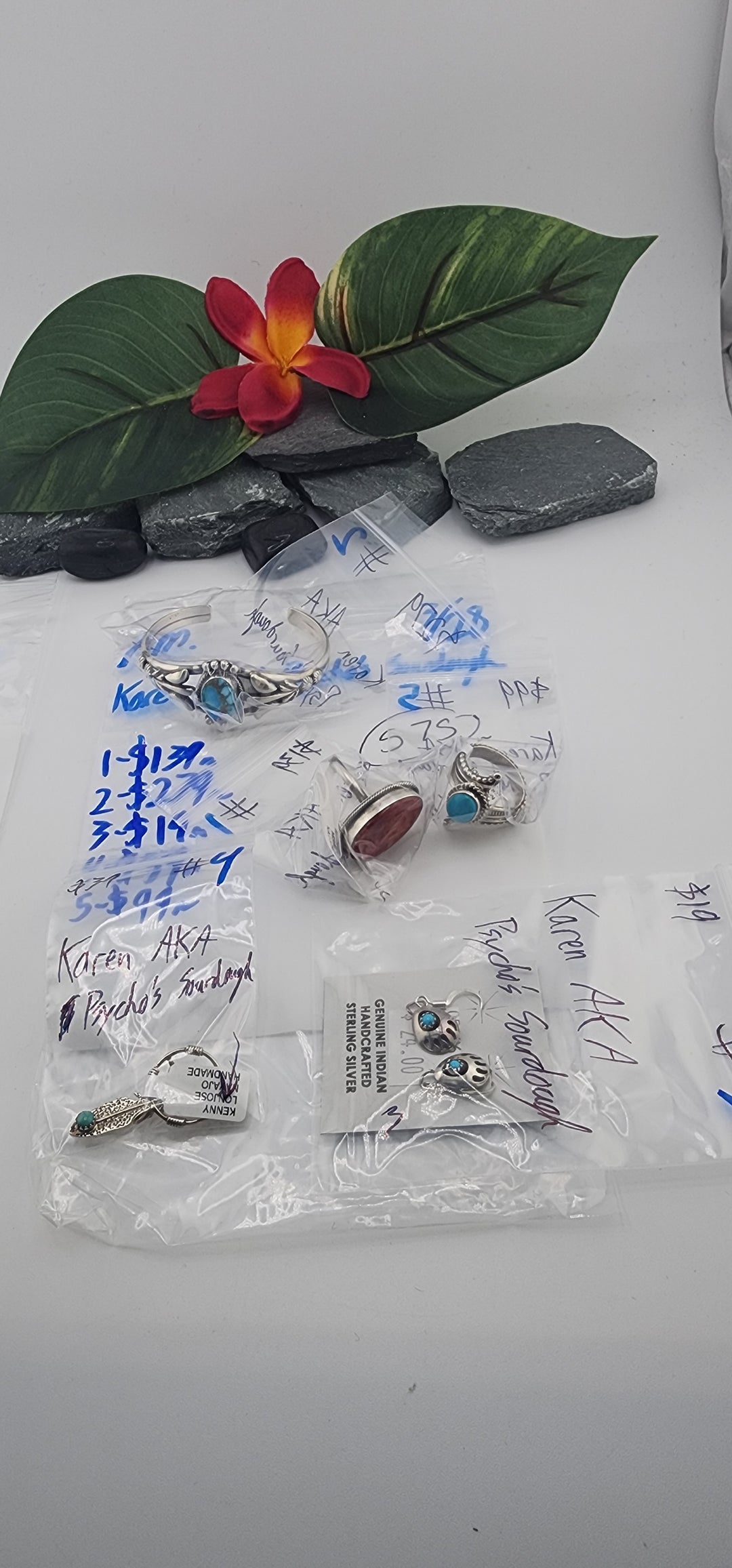 Karen AKA Psycho's Sourdough - 3/28/26 - 5 925 Sterling Silver Items