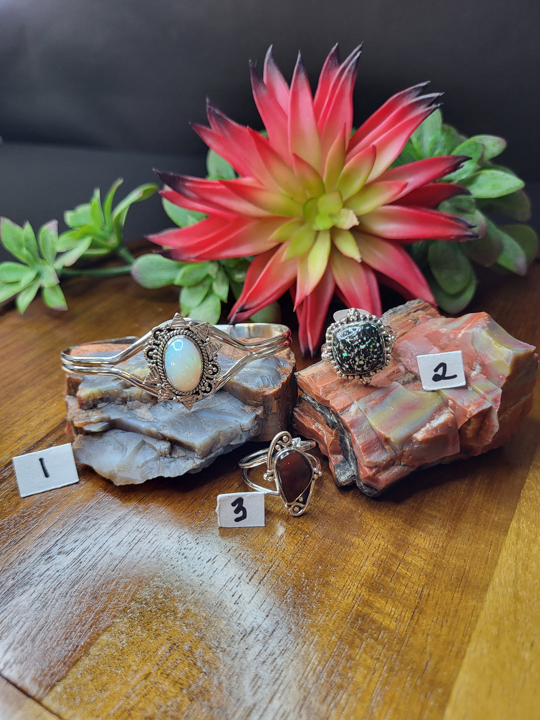 RESERVED FOR: Bonnie Crockett Scha 8/7/24- 3 Sterling Silver Items