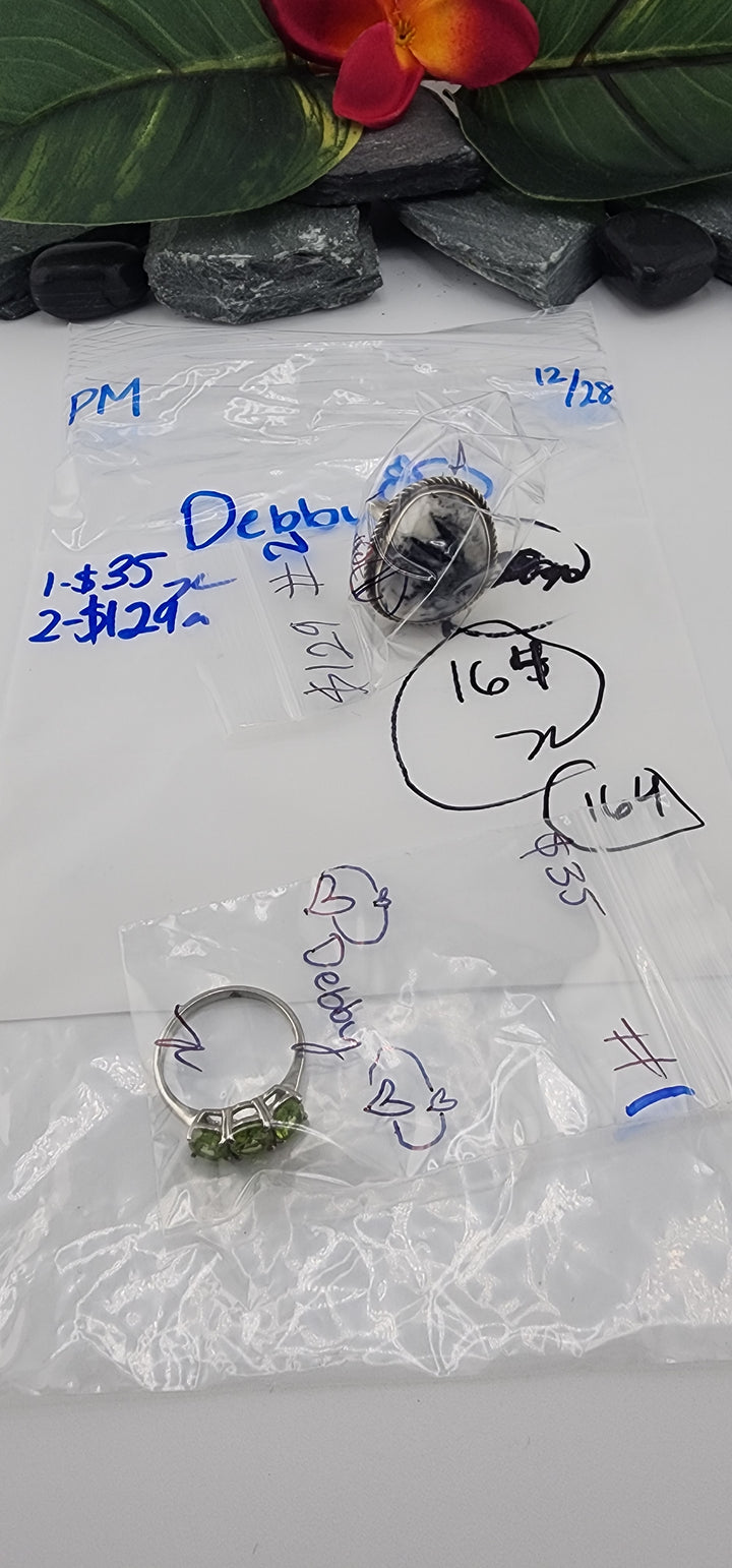PM SHOW 48HR - RESERVED FOR: Debby💞 - 12/28/2025 tiktok Live Show - 2 Sterling Silver Items