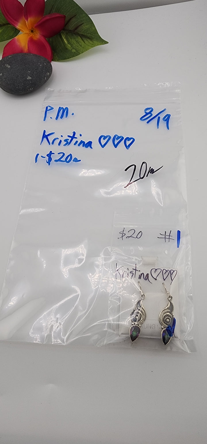 PM SHOW 48HR - RESERVED FOR: Kristina💜💜💜- 8/19/2025 FL tiktok Live Show - 1 Sterling Silver Items