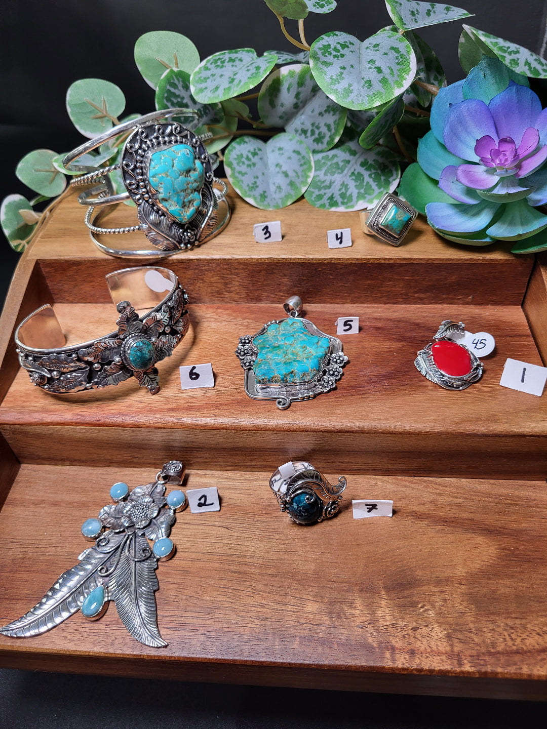 RESERVED FOR: Lulu 8/18/24- 6 Sterling Silver Items
