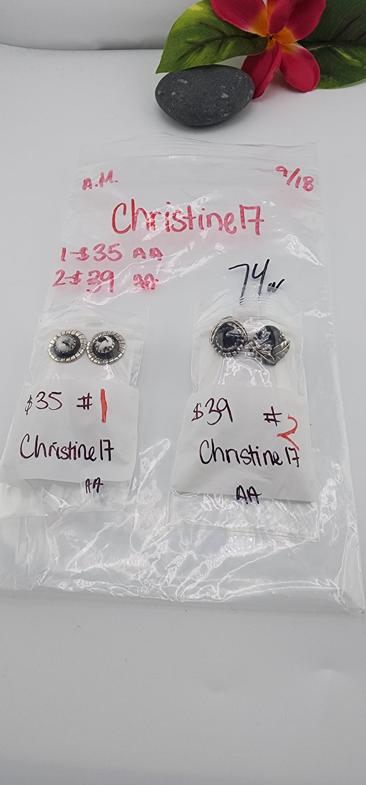 AM SHOW 48HR - RESERVED FOR: Christine17 - 9/18/2025 FL tiktok Live Show - 2 Sterling Silver Items