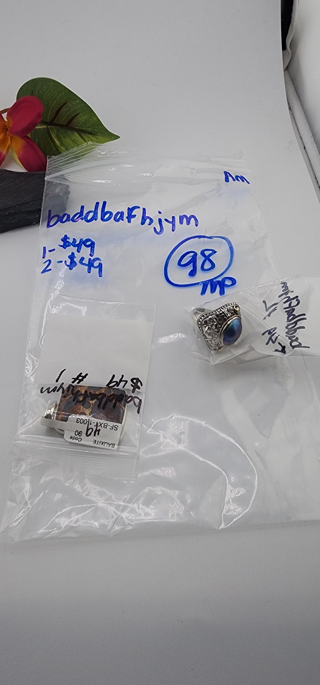 RESERVED FOR: baddbafhjym - 7/8/2025 tiktok A.M Live Show - Sterling Silver Items
