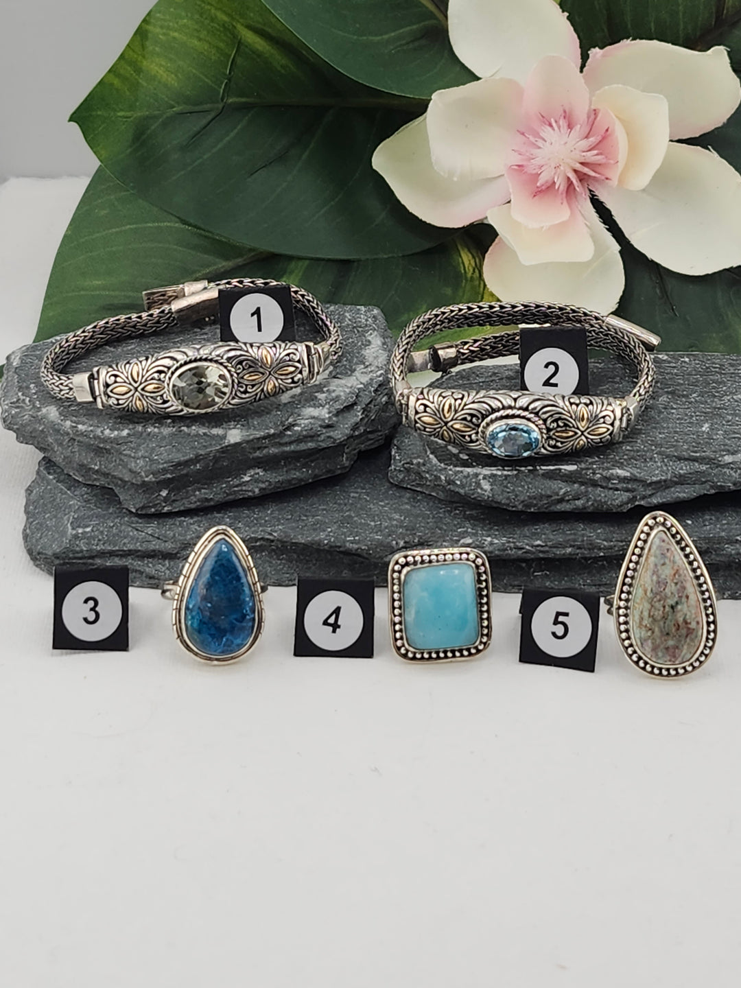 RESERVED FOR: Johnya Ambrose -12/26/2024 - 5 Sterling Silver Items