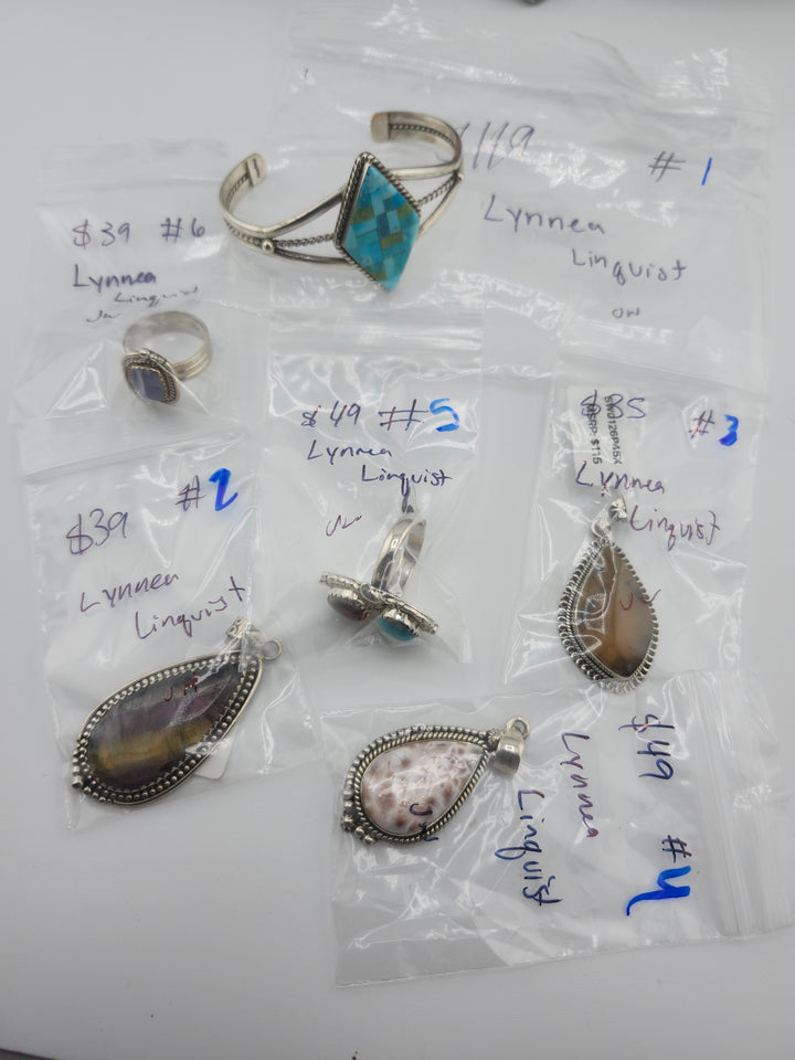 Lynnea Linquist- 1/29/26 - 6 925 Sterling Silver Items