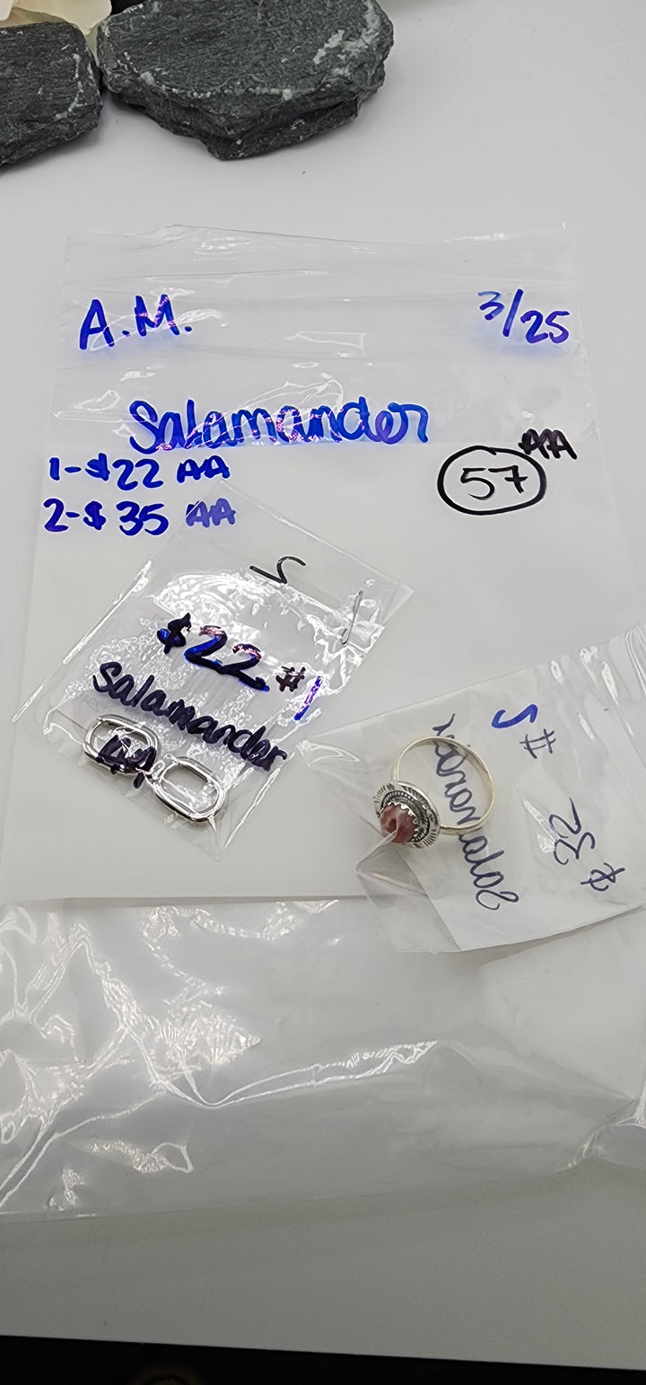 RESERVED FOR: salamander - 3/25/2025 A.M. Live Show - 2 Sterling Silver Items