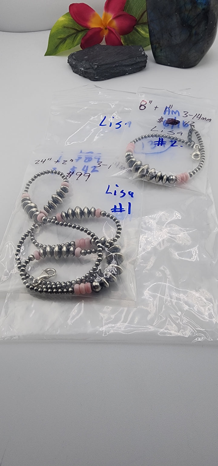 RESERVED FOR: Lisa - 6/16/2025 tiktok A.M Live Show - 2 Sterling Silver Items