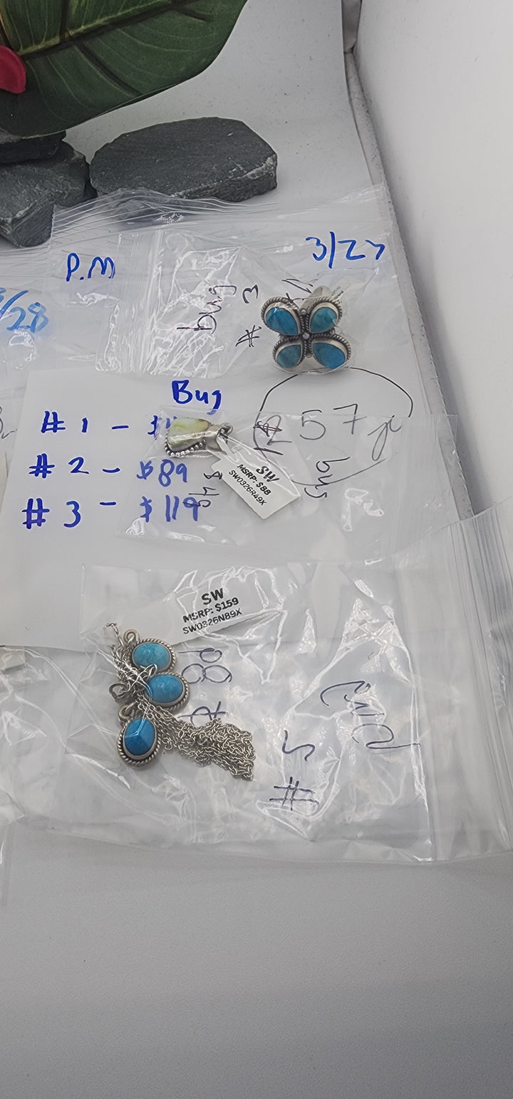 Bug - 3/27/26 - 3 925 Sterling Silver Items