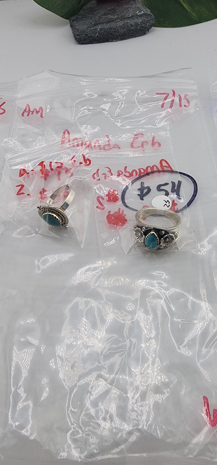 AM SHOW 48HR - RESERVED FOR: Amanda Erb - 7/15/2025 FL tiktok Live Show - 2 Sterling Silver Items