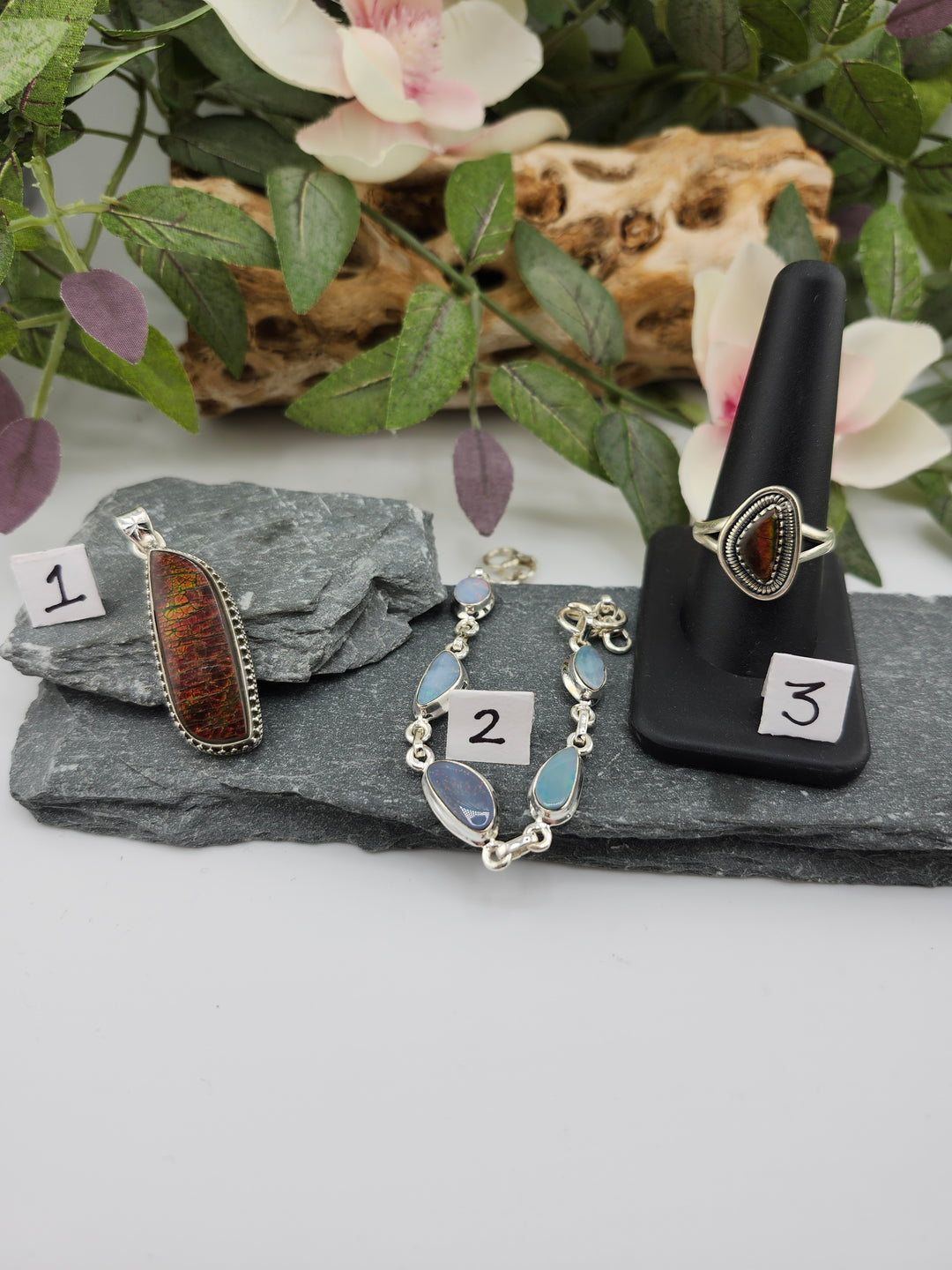 RESERVED FOR:  Steph -11/23/2024 - 3 Sterling Silver Items