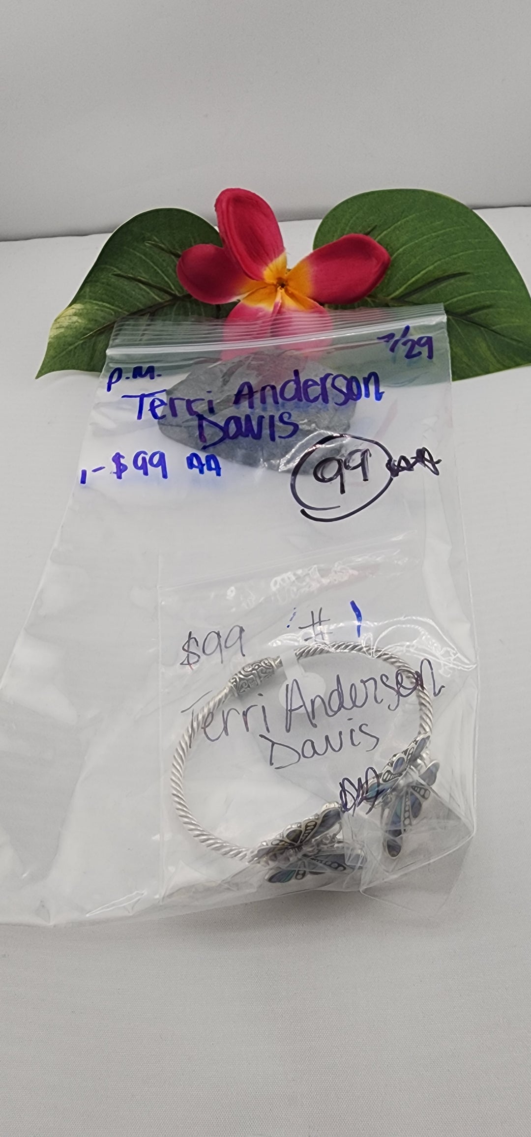 PM SHOW 48HR - RESERVED FOR: Terri Anderson-Davis  - 7/29/2025 FL tiktok Live Show - 1 Sterling Silver Items