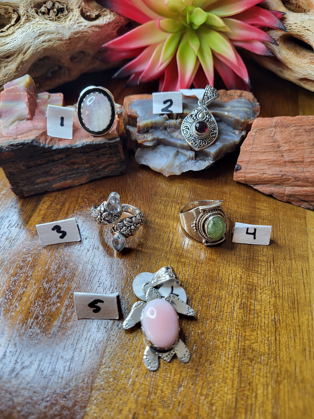 RESERVED FOR: Lori J 7/31/24- 2 Sterling Silver Items
