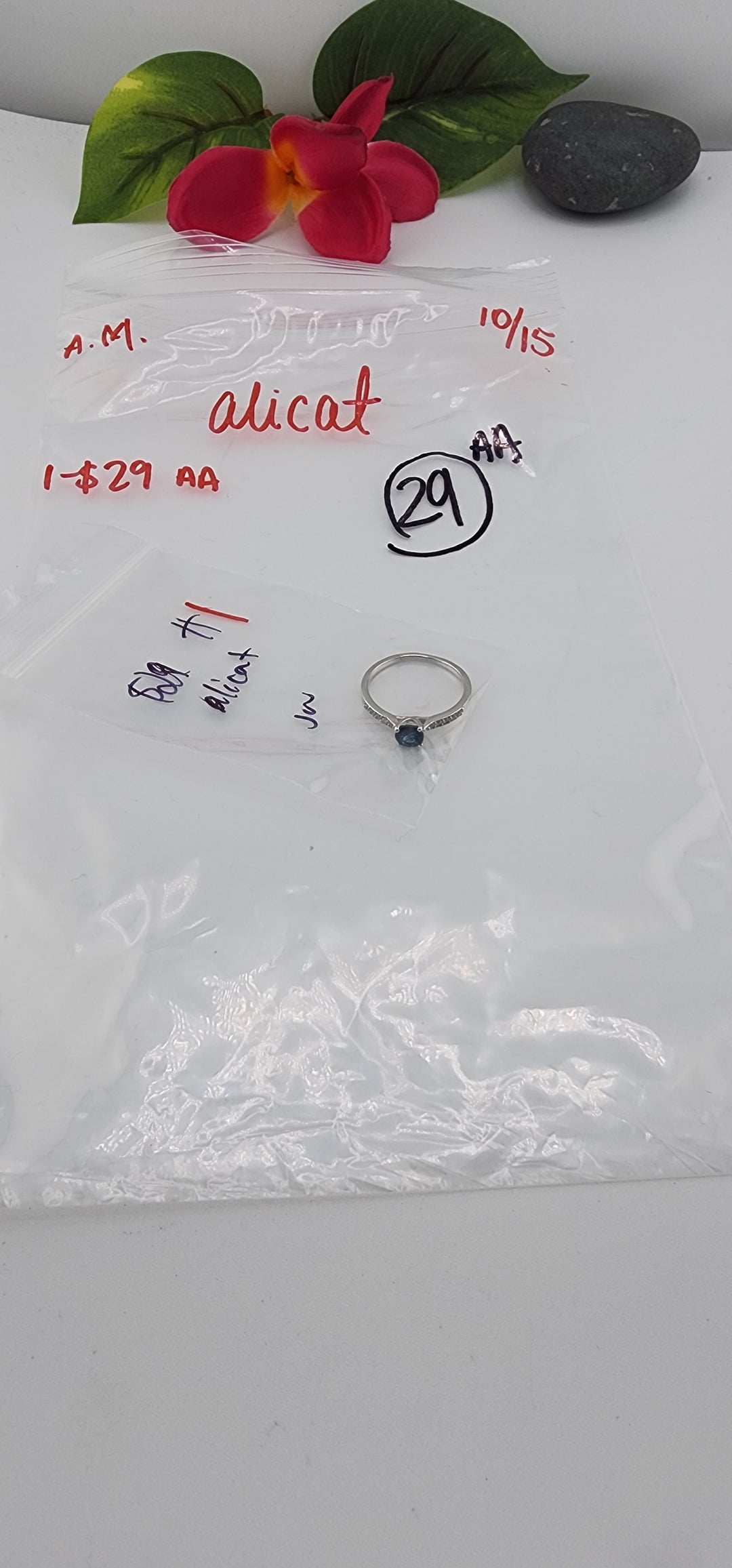 AM SHOW 48HR RESERVED FOR:  alicat - 10/15/2025 FL tiktok Live Show - 1 Sterling Silver Items