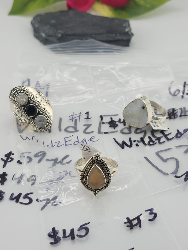 RESERVED FOR: WildzEdge - 6/3/2025 tiktok A.M Live Show - 3 Sterling Silver Items