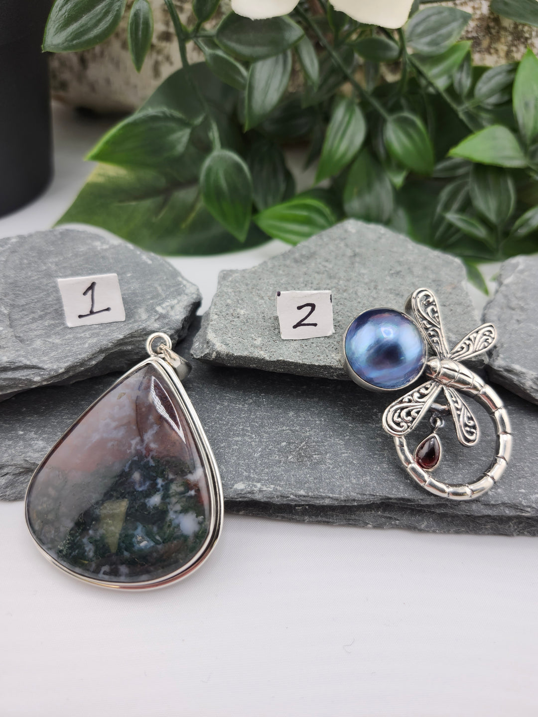 RESERVED FOR:  Bonnie Crockett Scha -11/10/2024 - 2 Sterling Silver Items
