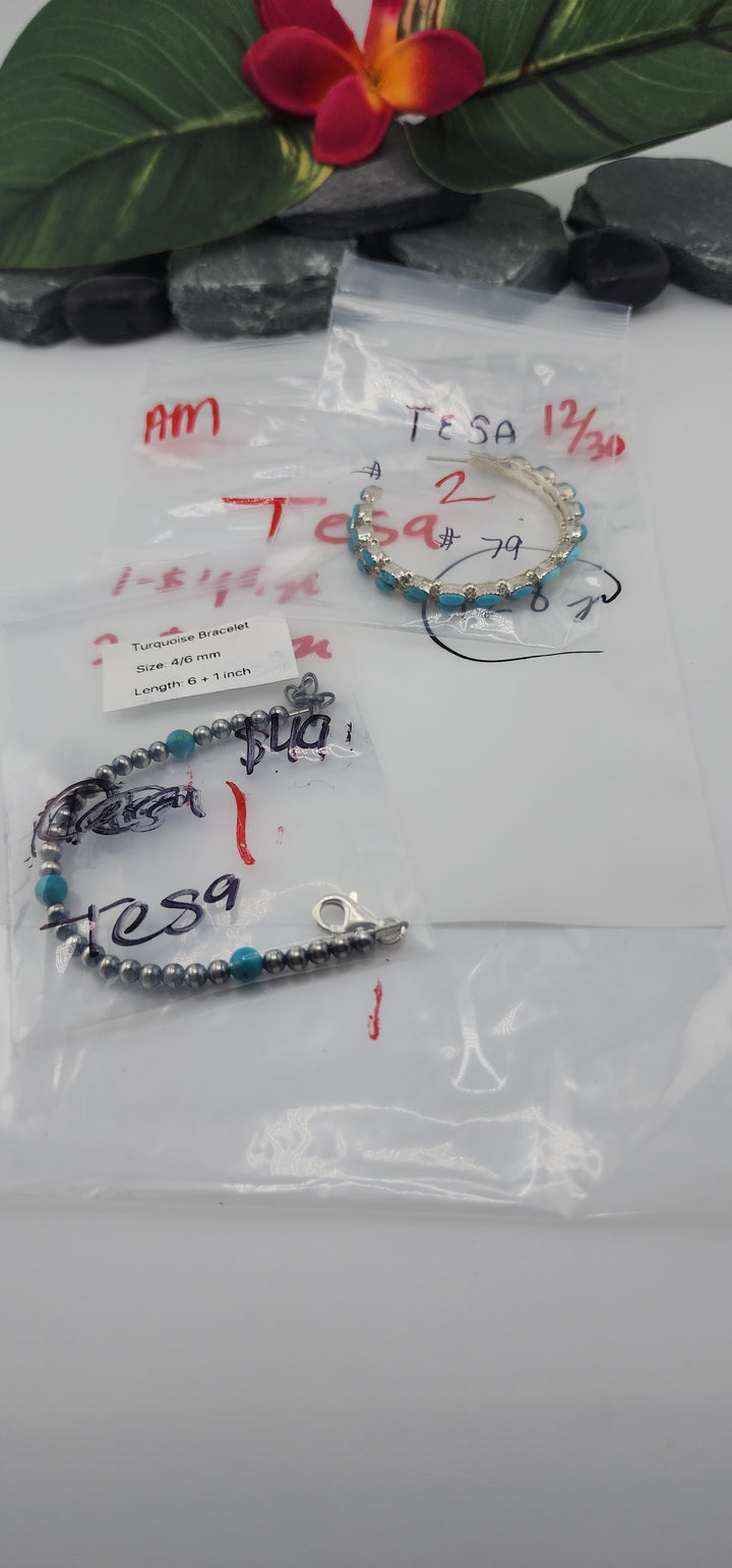 AM SHOW 48HR RESERVED FOR: Tesa - 12/30/2025 FL tiktok Live Show - 2 Sterling Silver Items