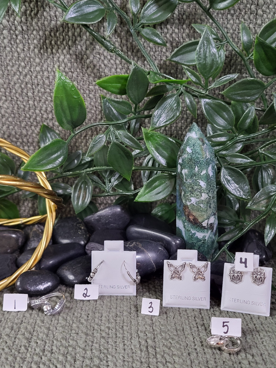 RESERVED FOR: rebecca042 8/23/24- 5 Sterling Silver Items