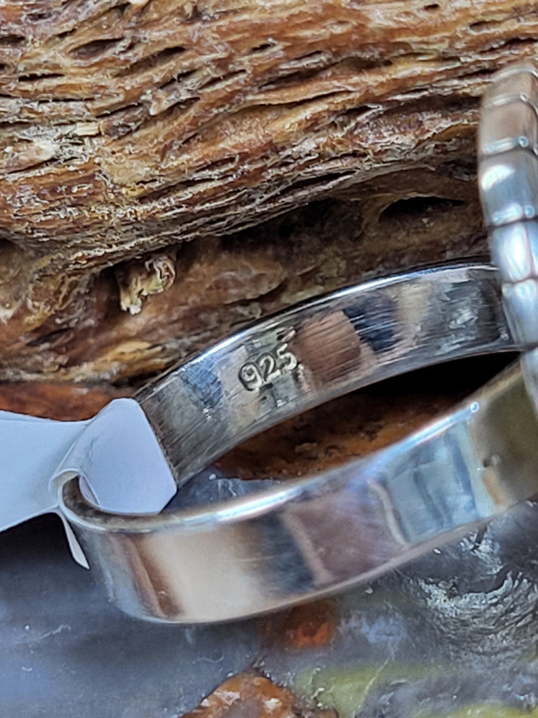 Natural Ethiopian Boulder Opal 925 Sterling Silver Ring - Size 6