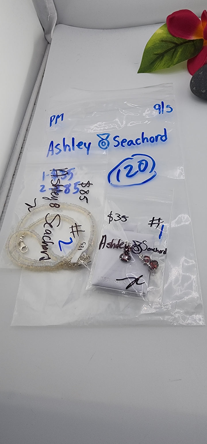 PM SHOW 48HR - RESERVED FOR: Ashley💍Seachord - 9/5/2025 FL tiktok Live Show - 2 Sterling Silver Items