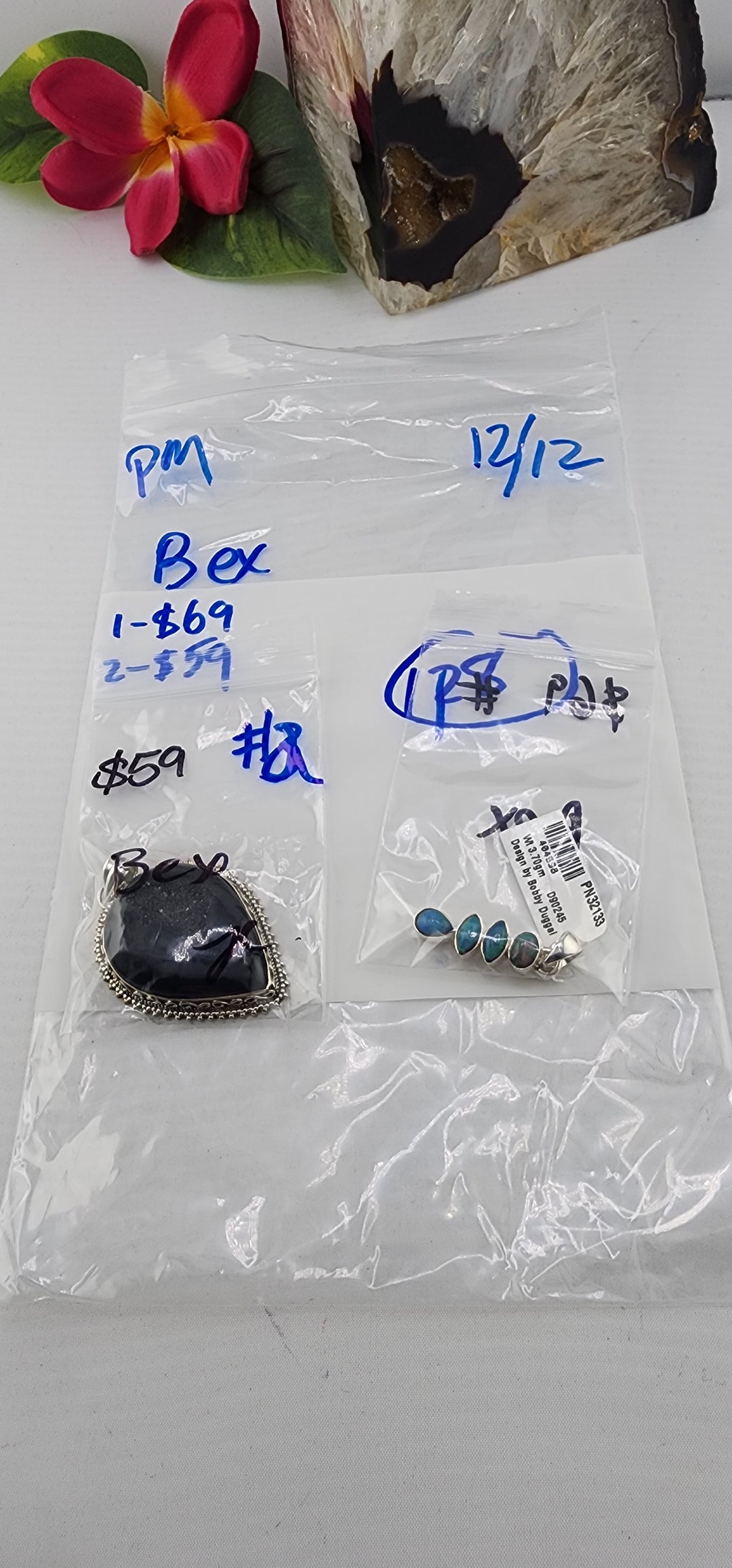PM SHOW 48HR - RESERVED FOR: Bex - 12/13/2025 tiktok Live Show - 2 Sterling Silver Items