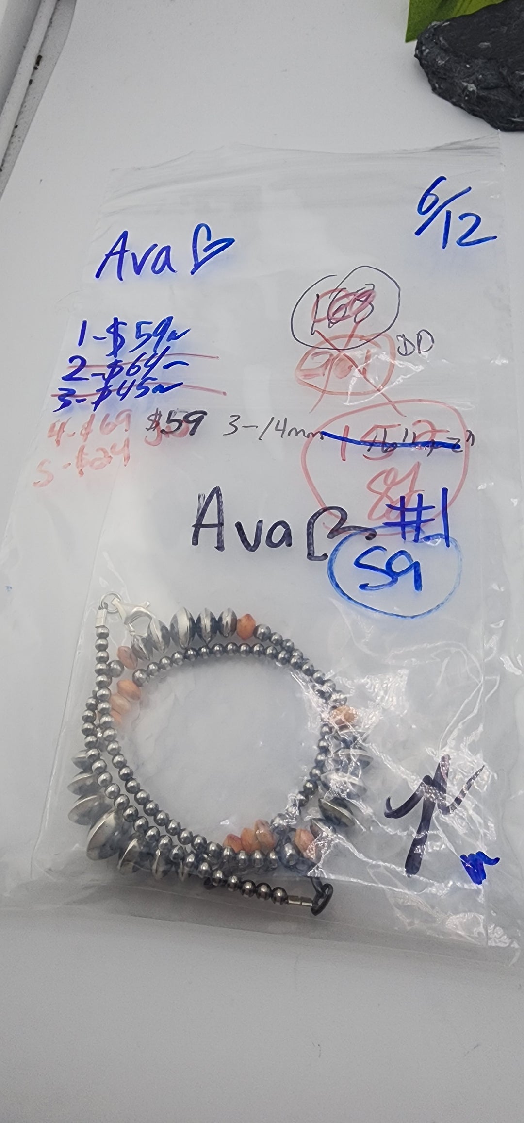 RESERVED FOR: Ava🤍 - 6/12/2025 tiktok Reservation Live Show - 1 Sterling Silver Items