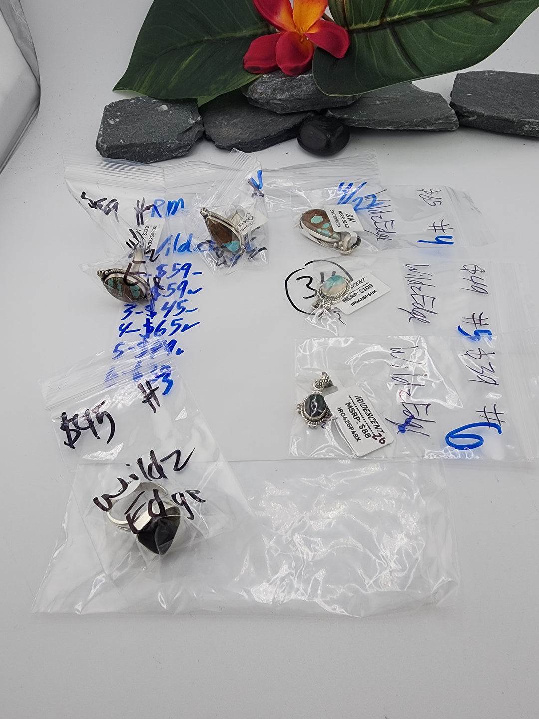 WildzEdge - 4/22/26 PM - 6 925 Sterling Silver Items