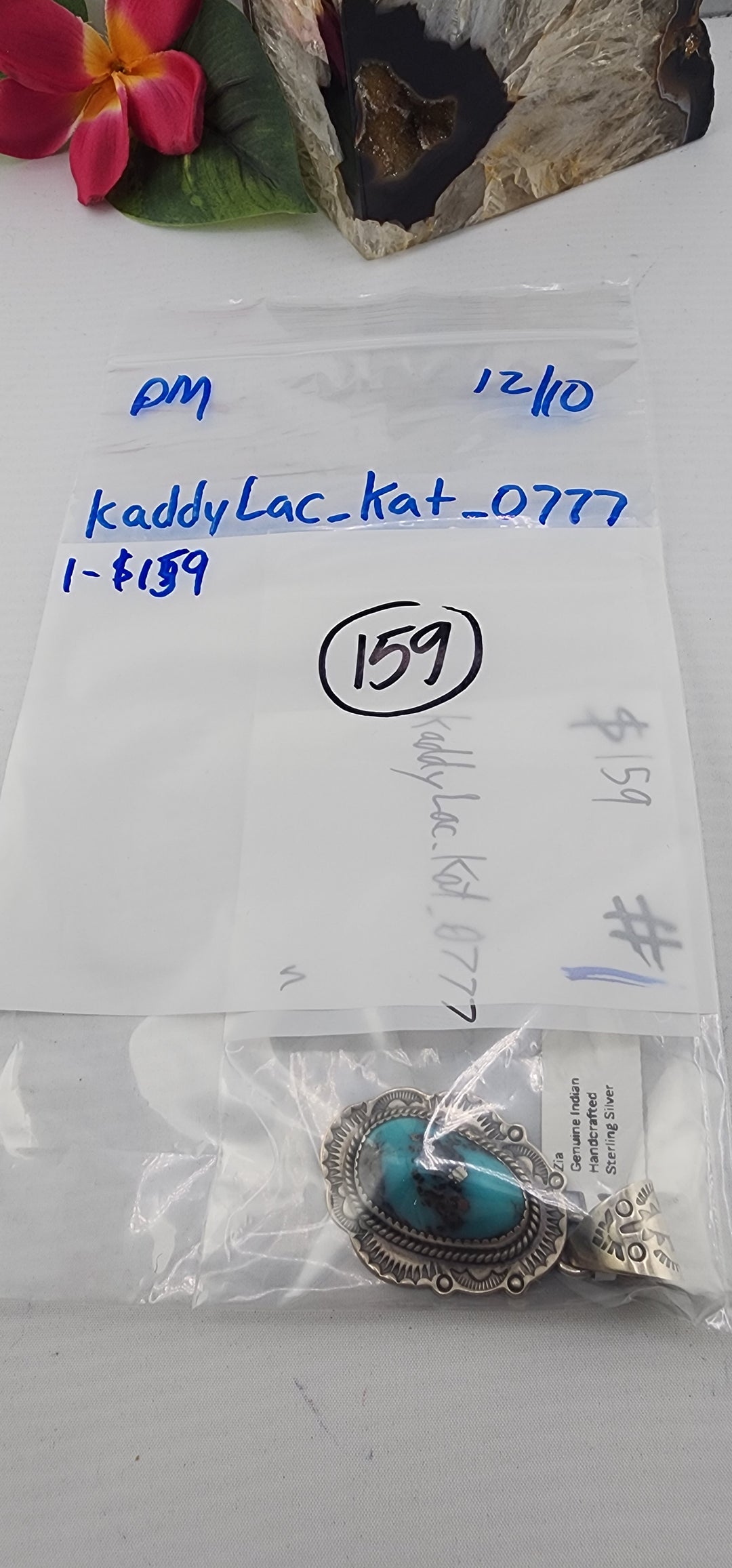 PM SHOW 48HR - RESERVED FOR: kaddyLac_Kat_0777 - 12/10/2025 tiktok Live Show - 1 Sterling Silver Items