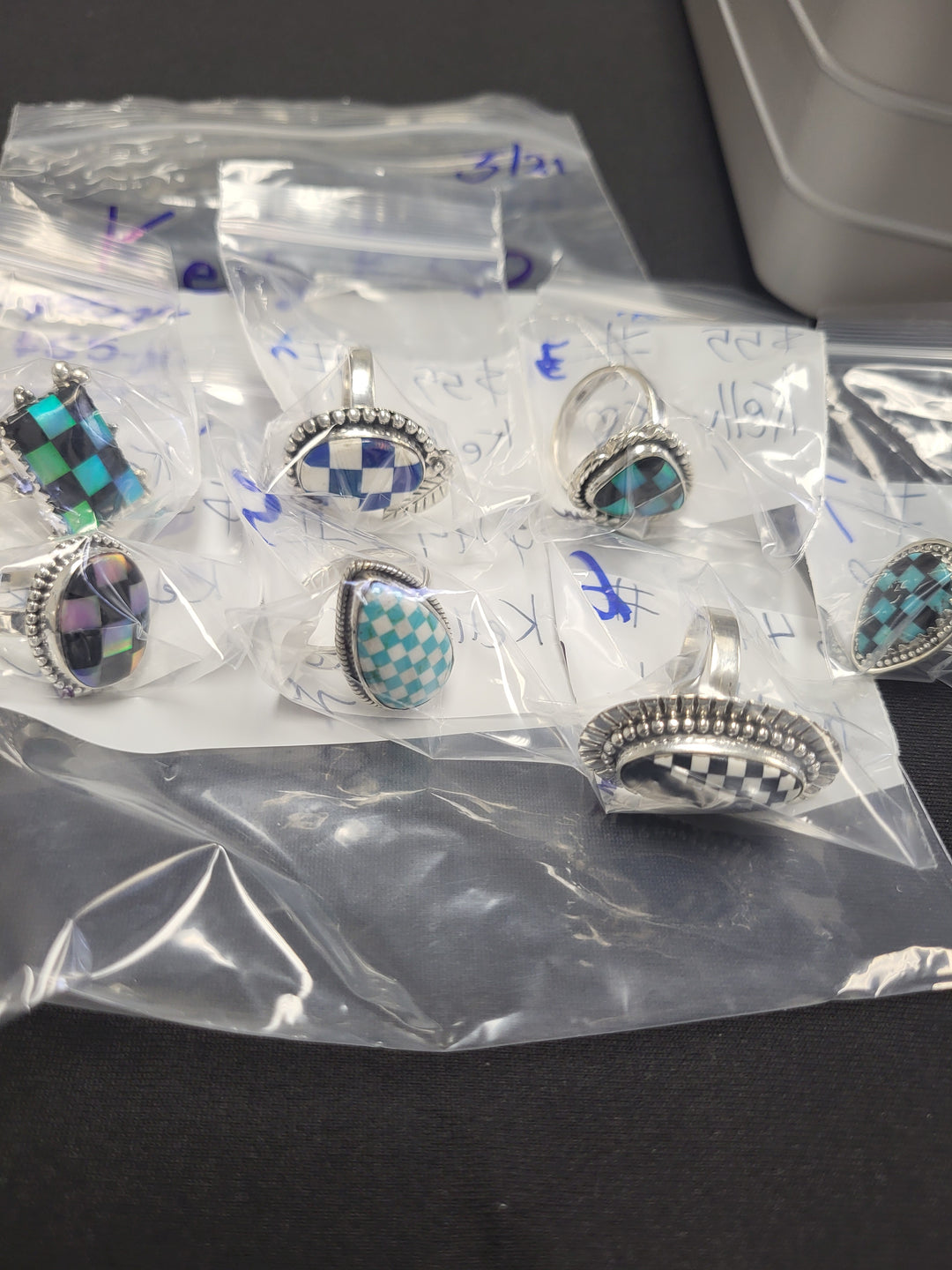 RESERVED FOR- Kelly K❤️ - 3/21/2025 Live Show - 7 Sterling Silver Items