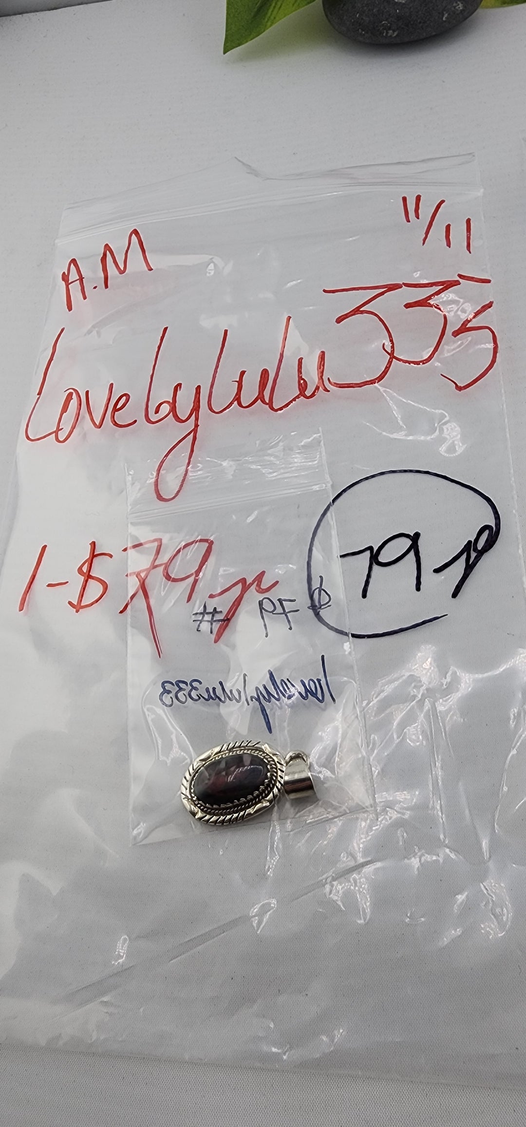 AM SHOW 48HR RESERVED FOR: lovelylulu333 - 11/11/2025 FL tiktok Live Show - 1 Sterling Silver Items
