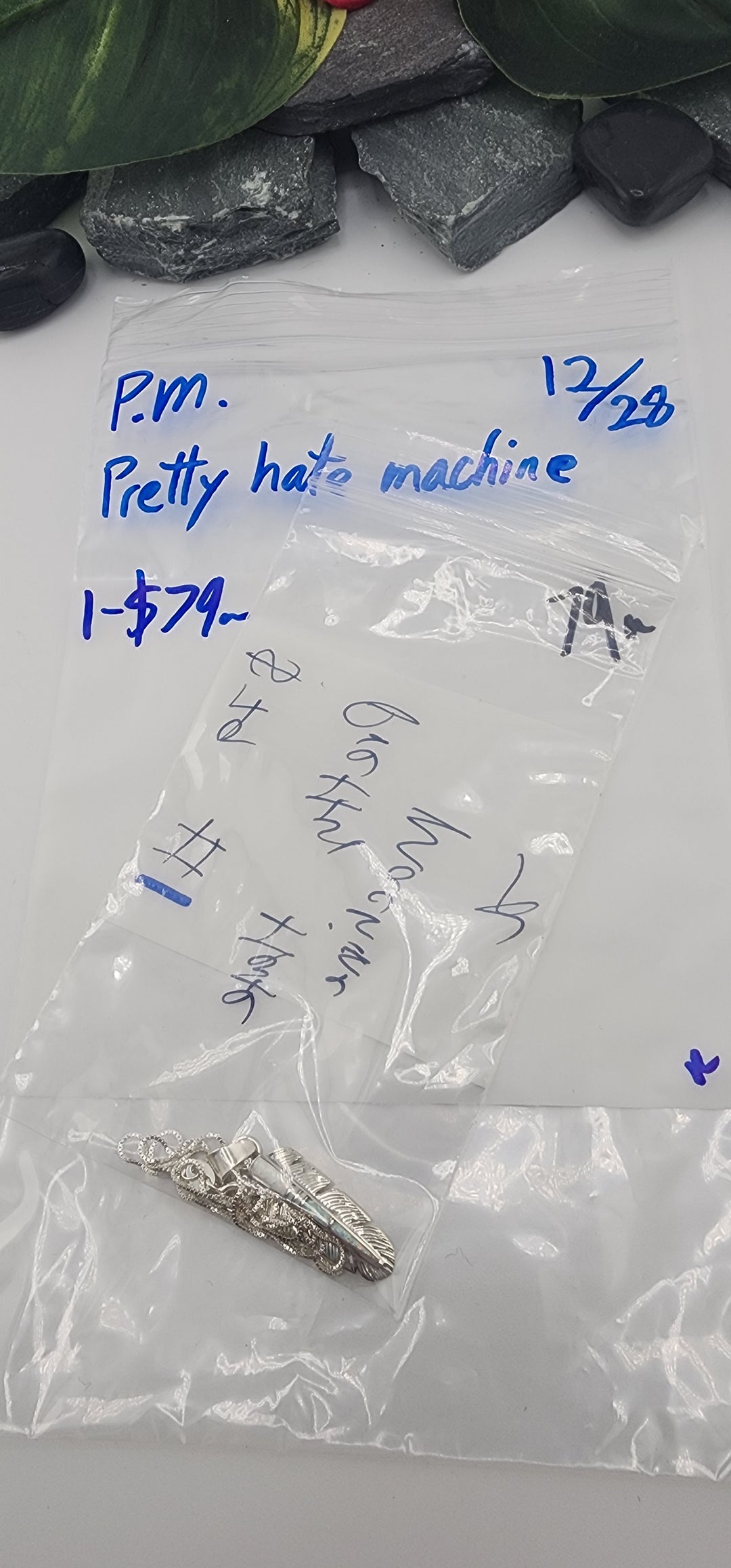PM SHOW 48HR - RESERVED FOR: Pretty Hate Machine - 12/28/2025 tiktok Live Show - 1 Sterling Silver Items