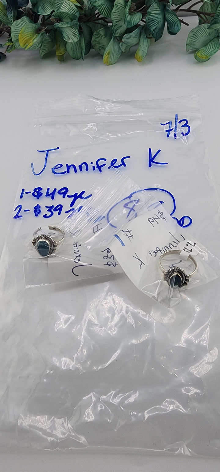 48HR - RESERVED FOR: Jennifer K - 7/3/2025 FL tiktok Live Show - 2 Sterling Silver Items