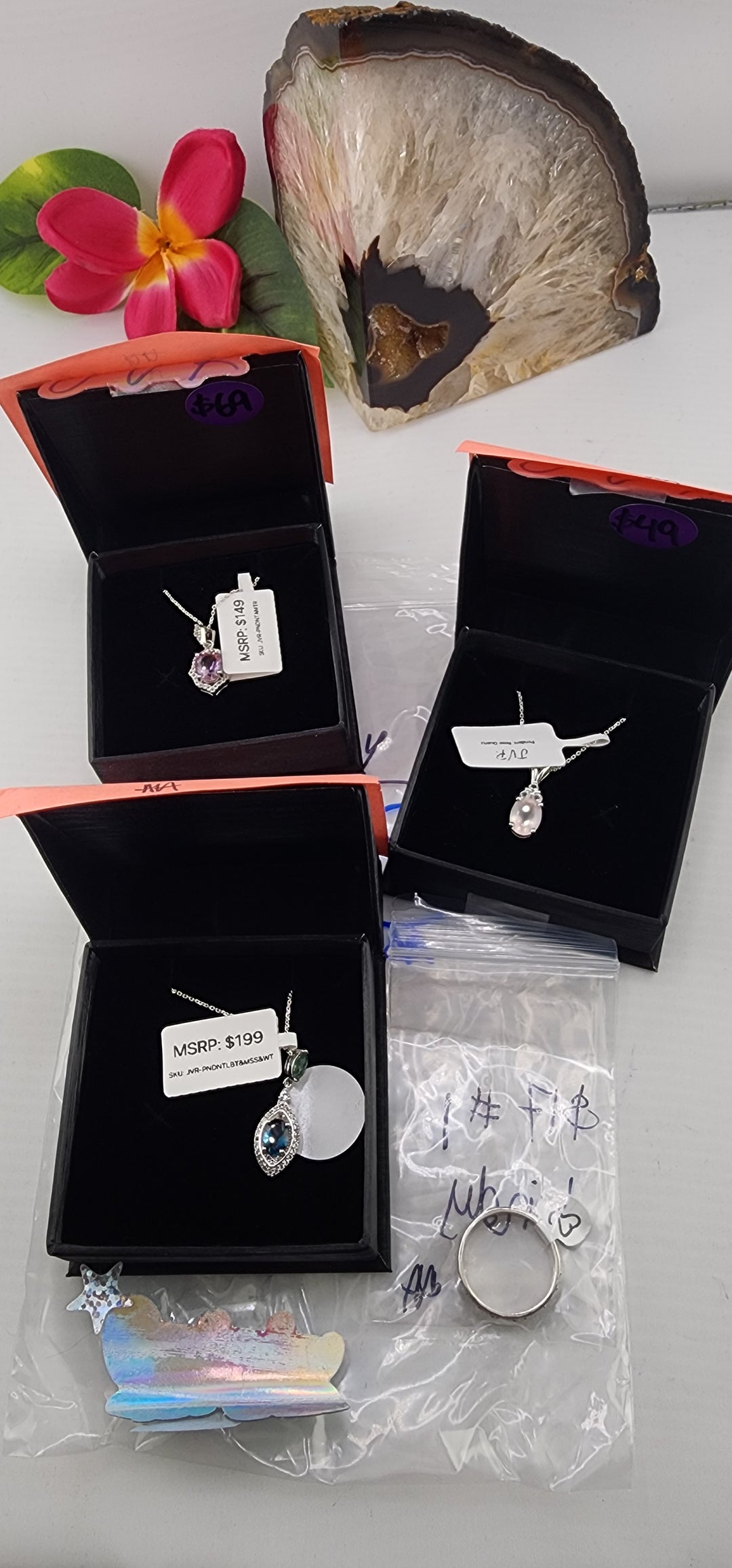 PM SHOW 48HR - RESERVED FOR: Lindy - 11/28/2025 tiktok Live Show - 4 Sterling Silver Items