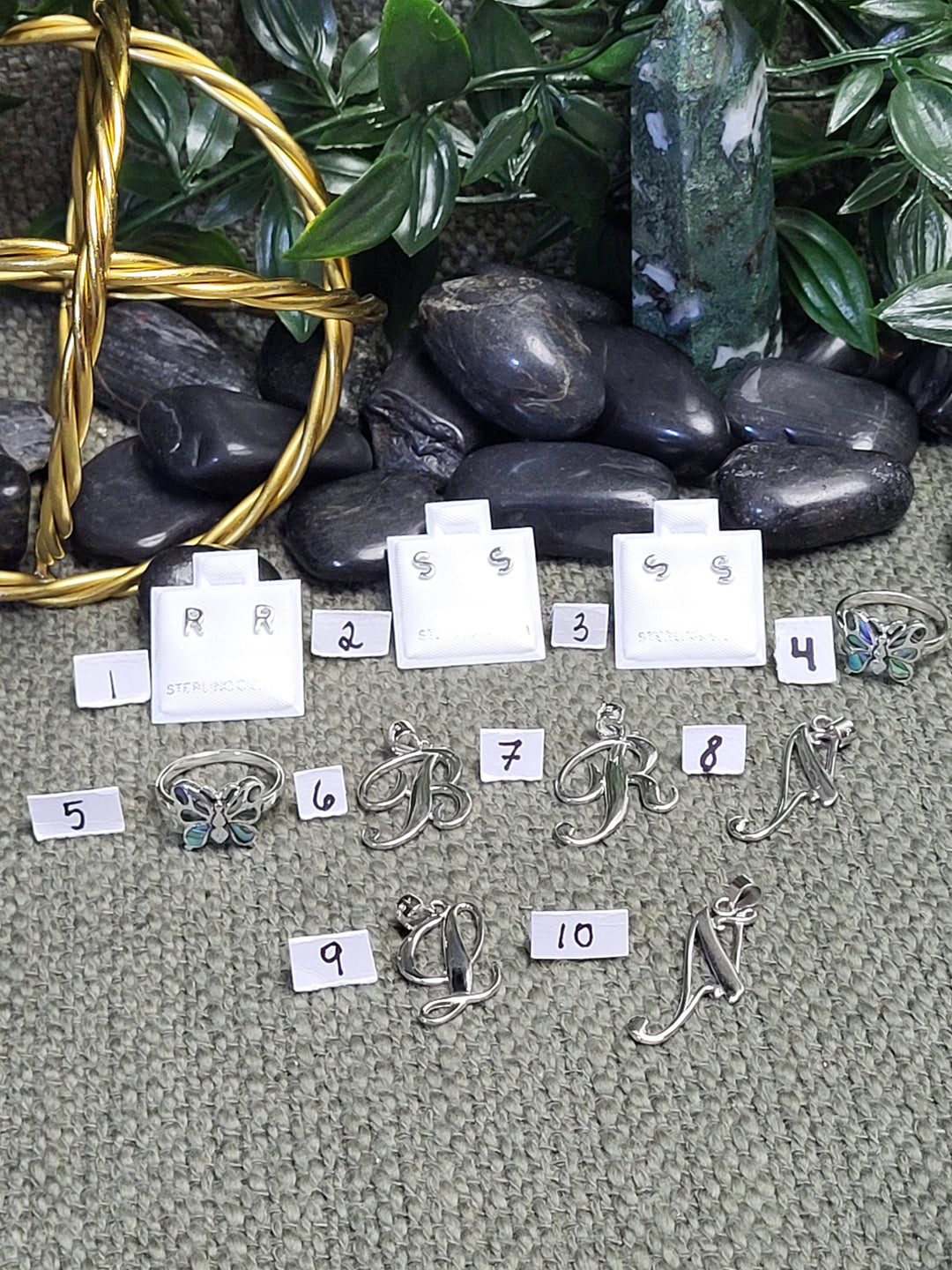 RESERVED FOR: Bee_Bee_girl 8/23/24- 10 Sterling Silver Items