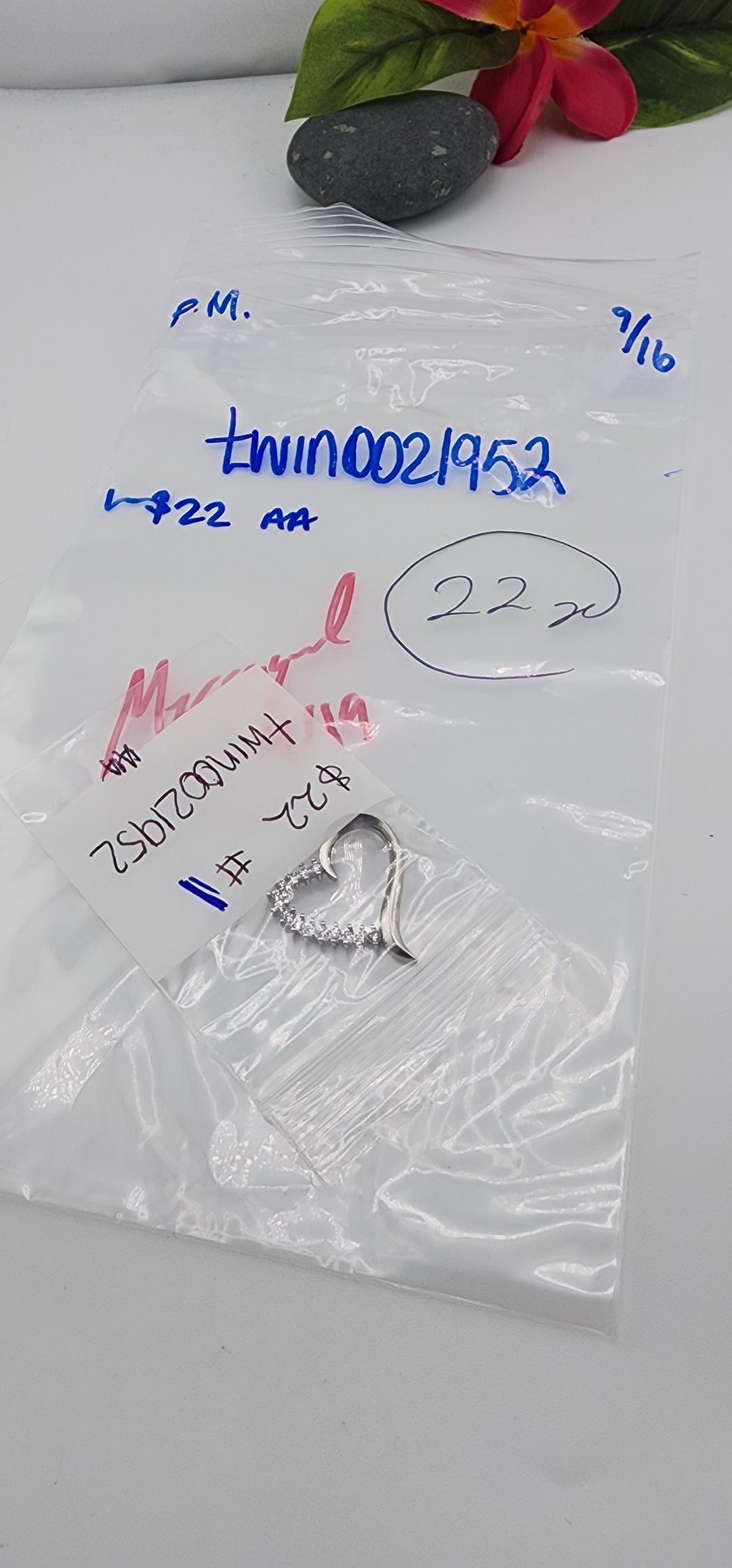 PM SHOW 48HR - RESERVED FOR: twin0021952 - 9/16/2025 FL tiktok Live Show - 1 Sterling Silver Items