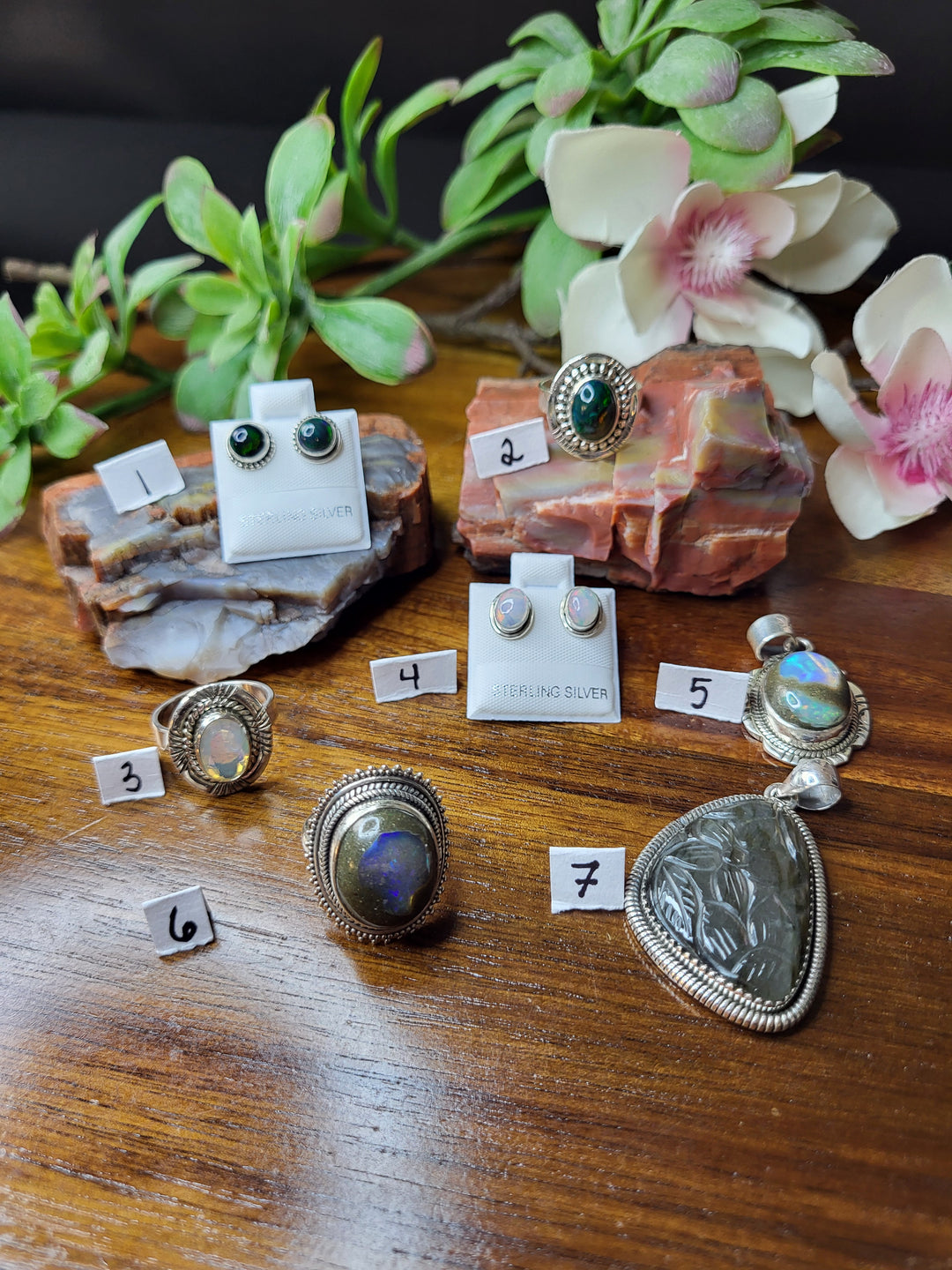 RESERVED FOR: dianatheheadhunter 8/8/24- 7 Sterling Silver Items