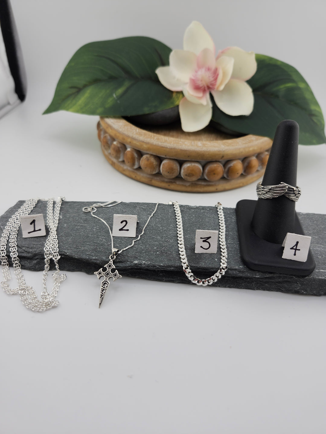 RESERVED FOR:   nmchica -12/07/2024 - 4 Sterling Silver Items
