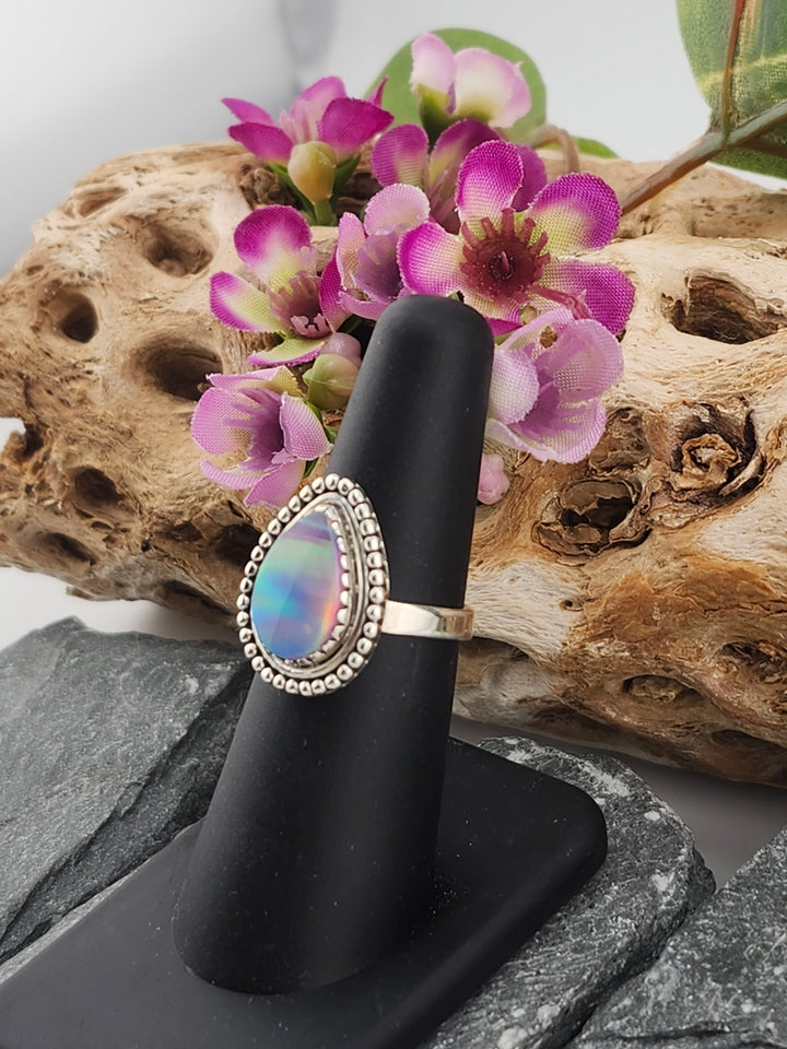 Aurora Opal Ring Size 6