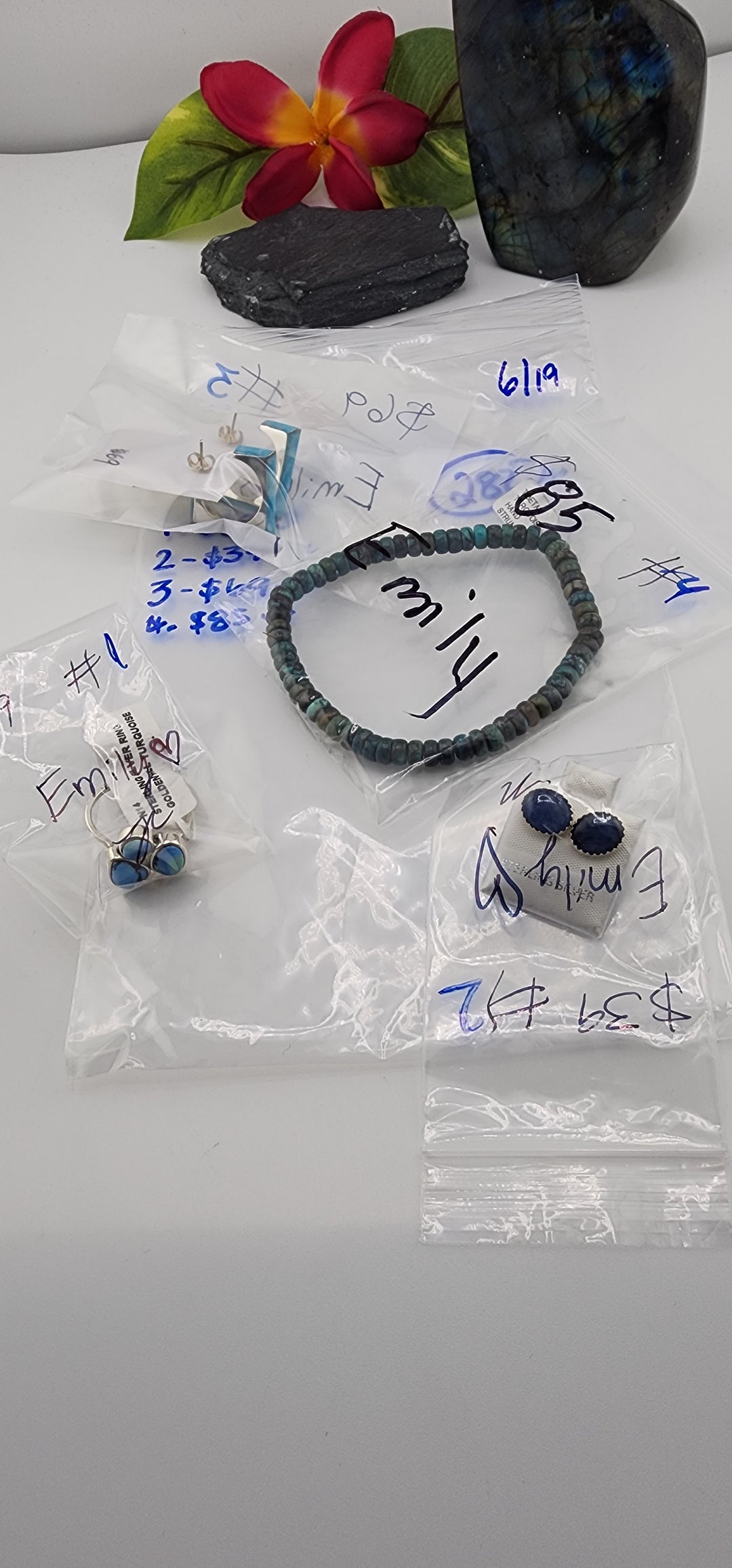 48HR - RESERVED FOR: Emily❤️- 6/19/2025 FL tiktok Live Show - 4 Sterling Silver Items
