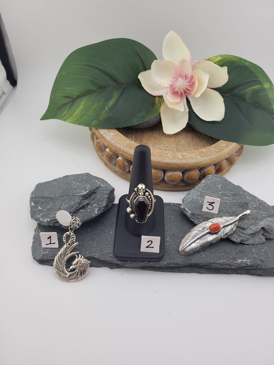RESERVED FOR:   Space_Dreamer -12/08/2024 - 3 Sterling Silver Items