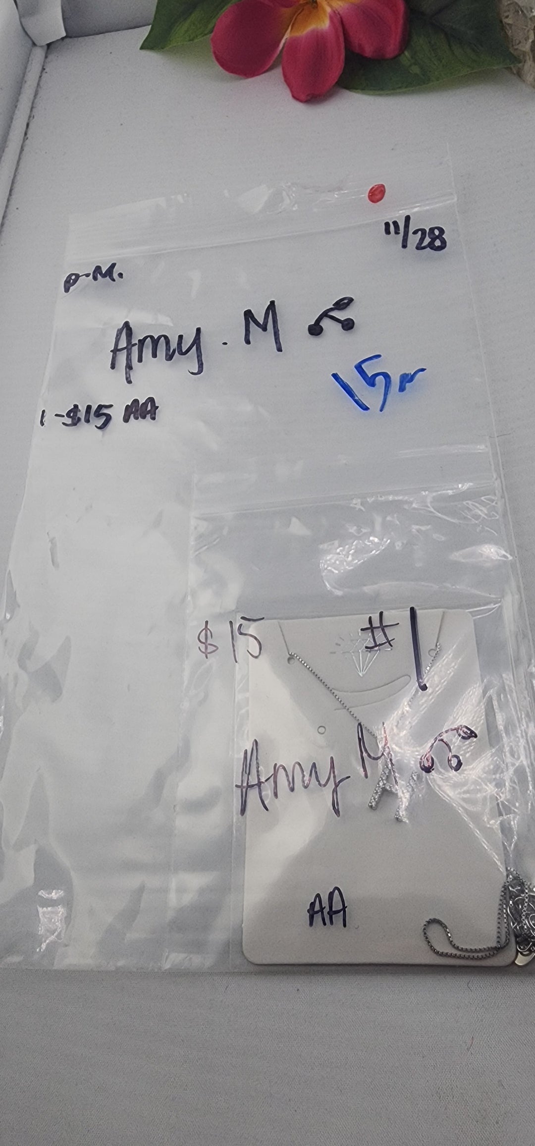PM SHOW 48HR - RESERVED FOR: Amy M🍒 - 11/28/2025 tiktok Live Show - 1 Sterling Silver Items
