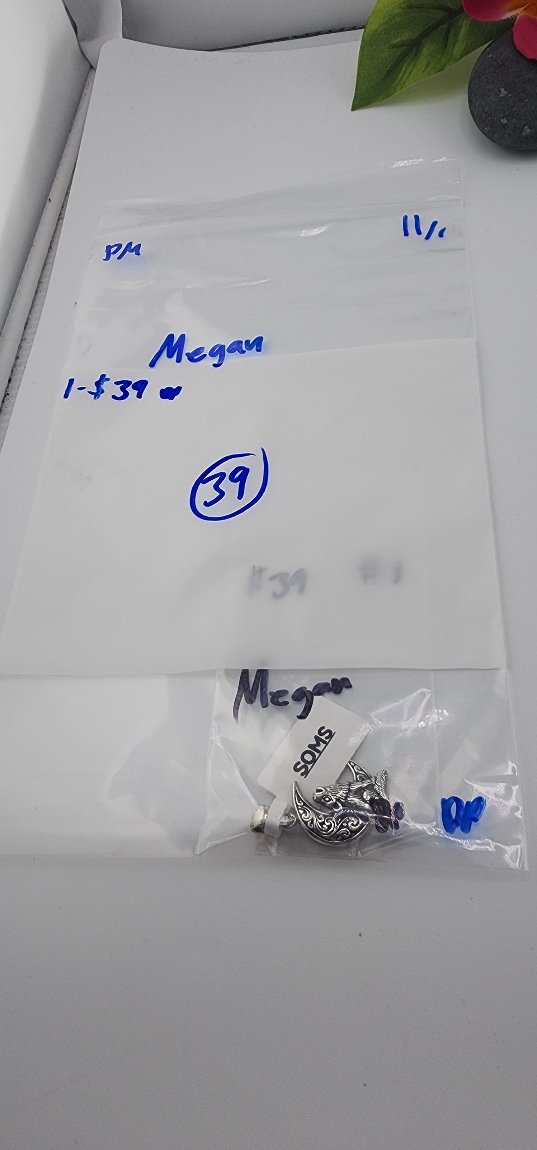 PM SHOW 48HR - RESERVED FOR: Megan - 11/1/2025 FL tiktok Live Show -1 Sterling Silver Item