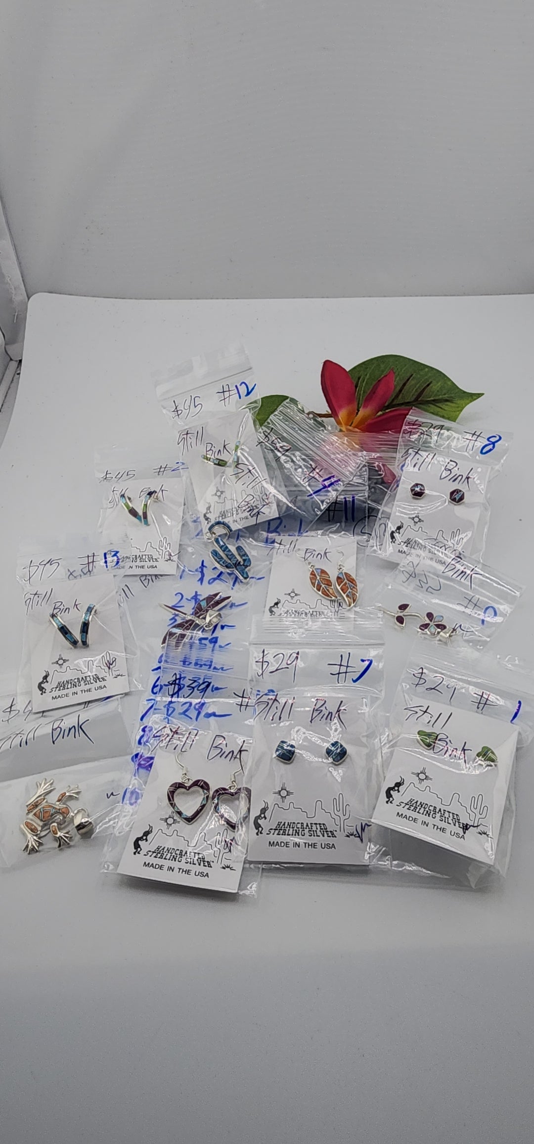 PM SHOW 48HR - RESERVED FOR: Still Bink  - 8/2/2025 FL tiktok Live Show - 13 Sterling Silver Items